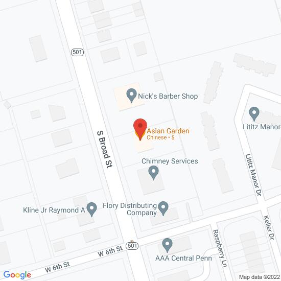 Asian Garden Lititz, PA 17543 About Us