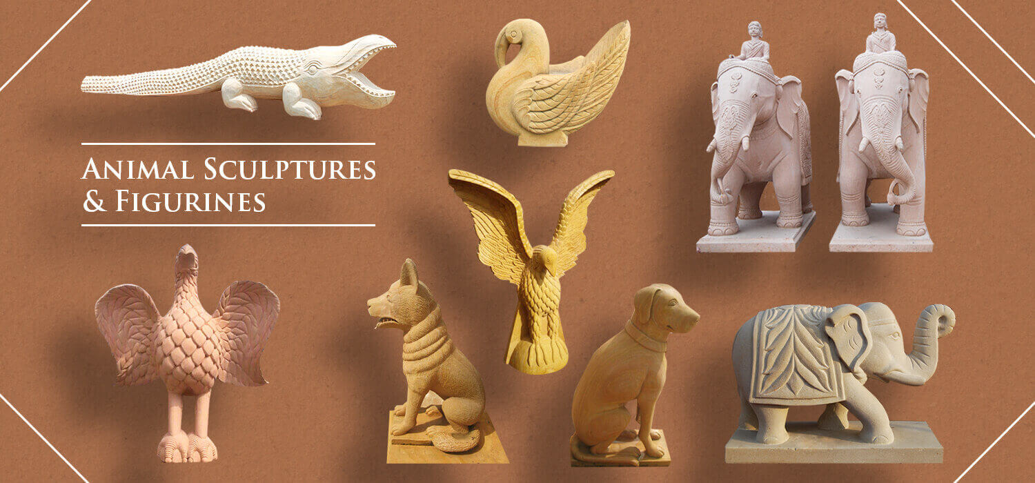 Stone Animal Figure, Animal Statue stone products, Enquire Today