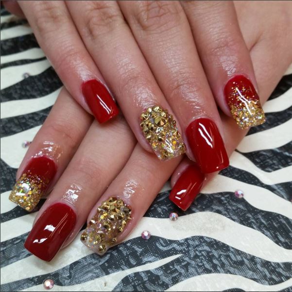 18 pretty red manicures to get you inspired for Chinese New Year, Women