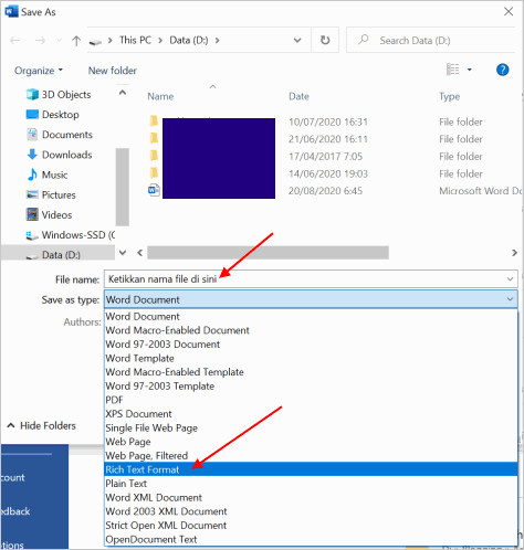 6 Cara Menyimpan File di Microsoft Word dengan Aman