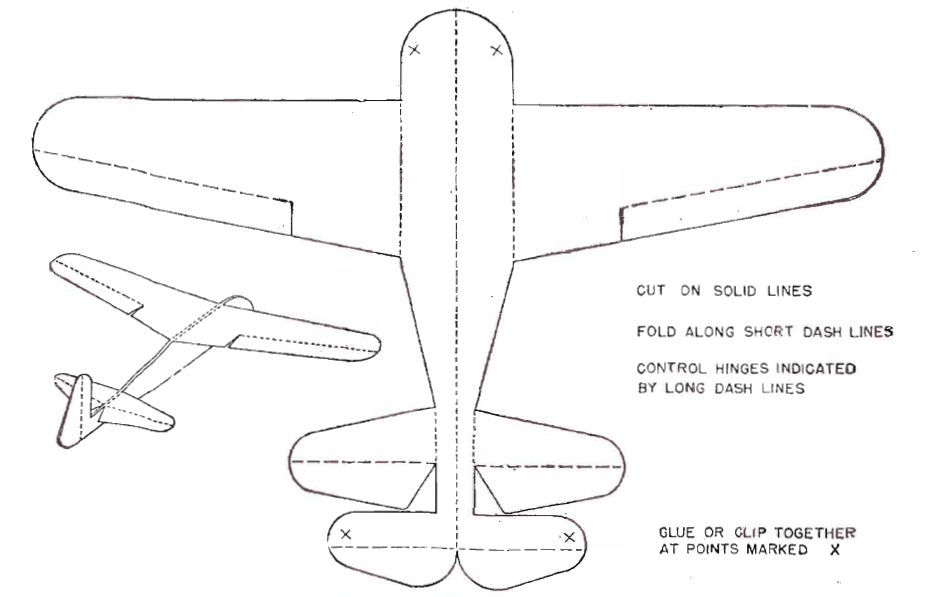 Paper Airplane Demonstration Template