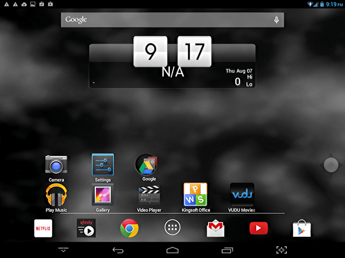 How do I set location in the Android Weather widget?