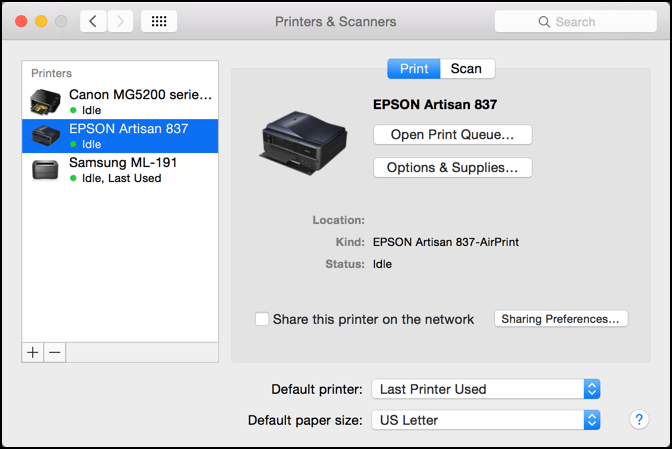 How to Set Up & Change Network Scanning on the Epson Event.