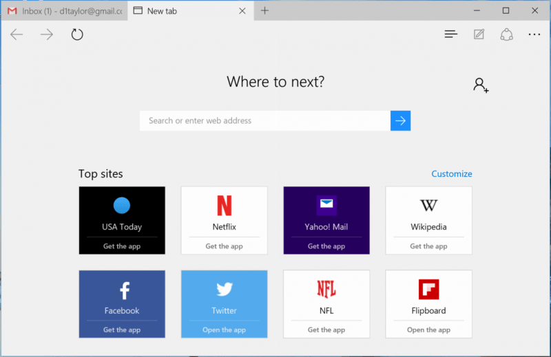 Microsoft Edge™ официальный сайт, бесплатно.