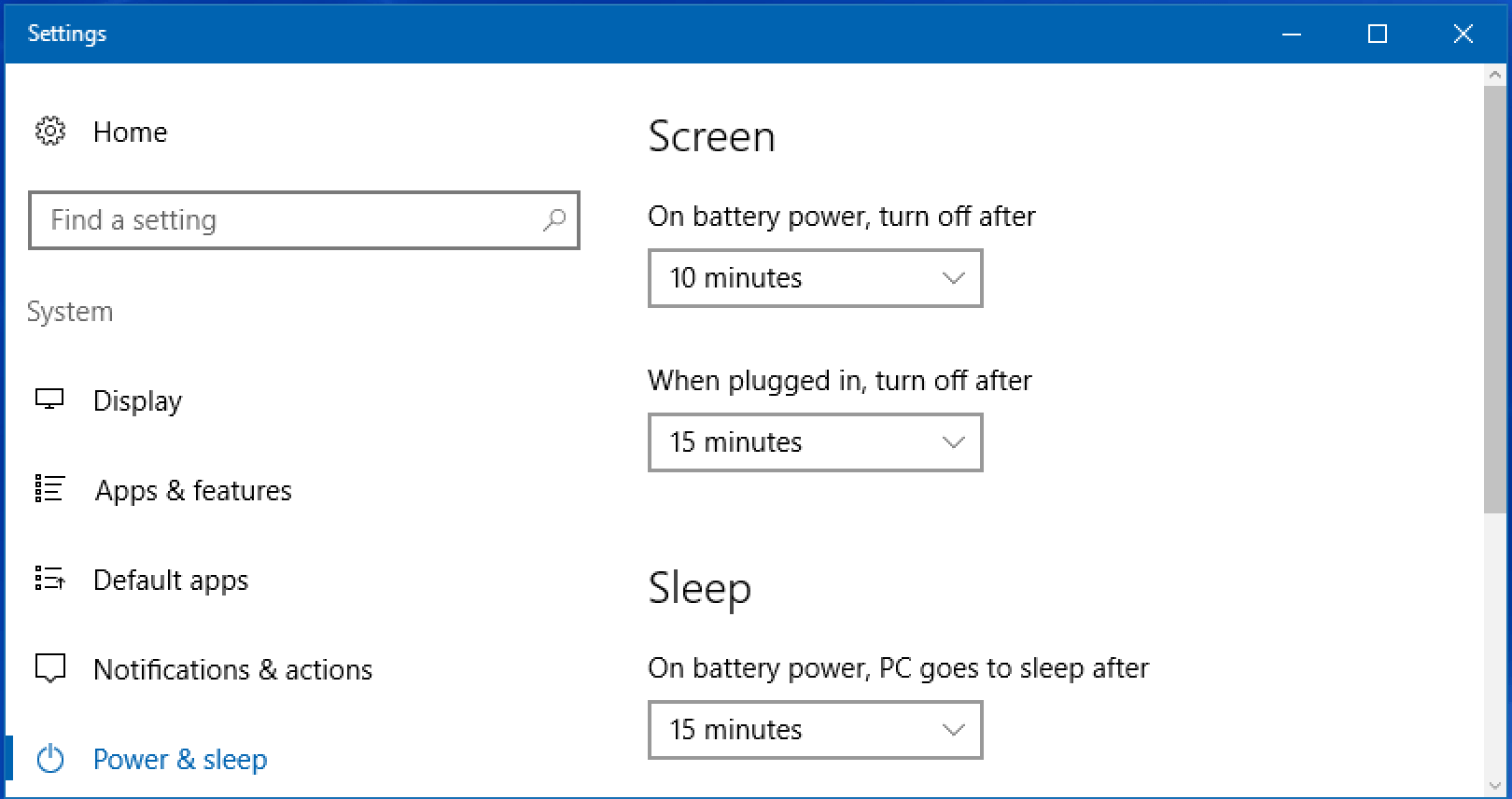 Manage your Windows 10 Sleep Modes? from Ask Dave Taylor