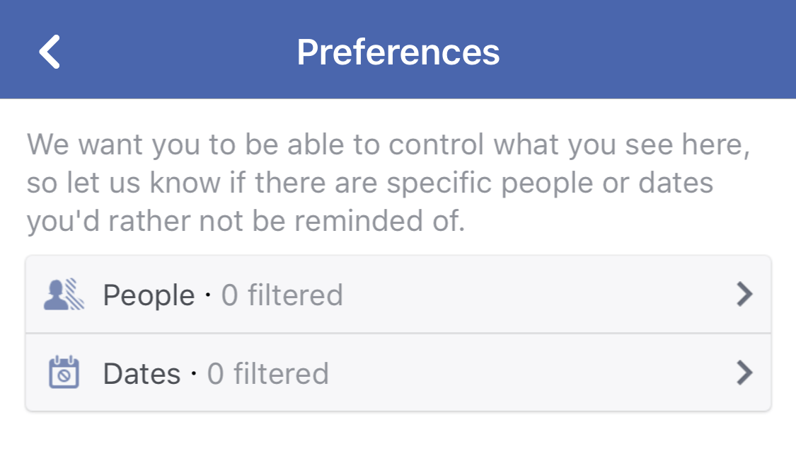 Filter or Block Specific Dates & People in Facebook On This Day? from