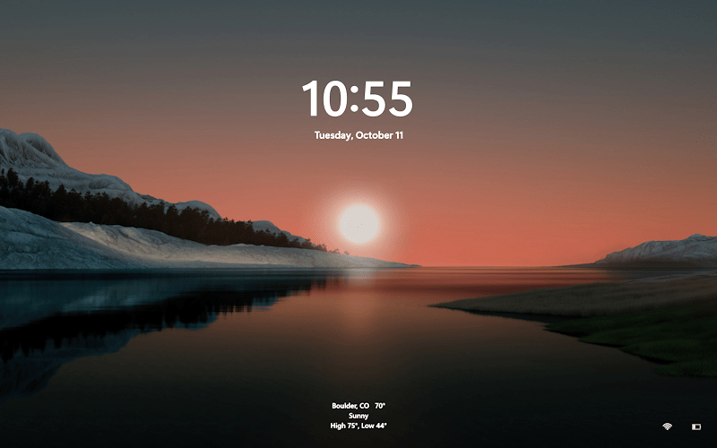 Guide to Customizing Your Windows Lock Screen (and adding Weather too