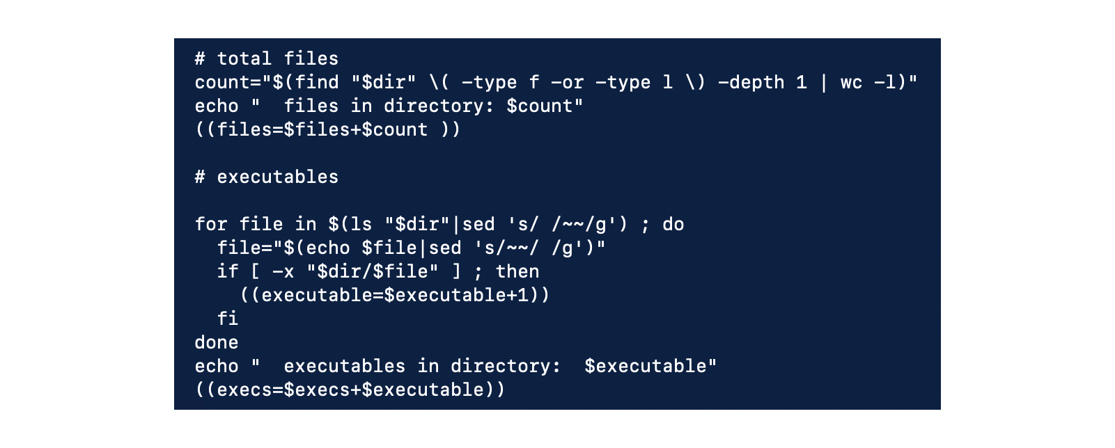 Linux Shell Script How to Count Executables in the PATH Ask Dave Taylor