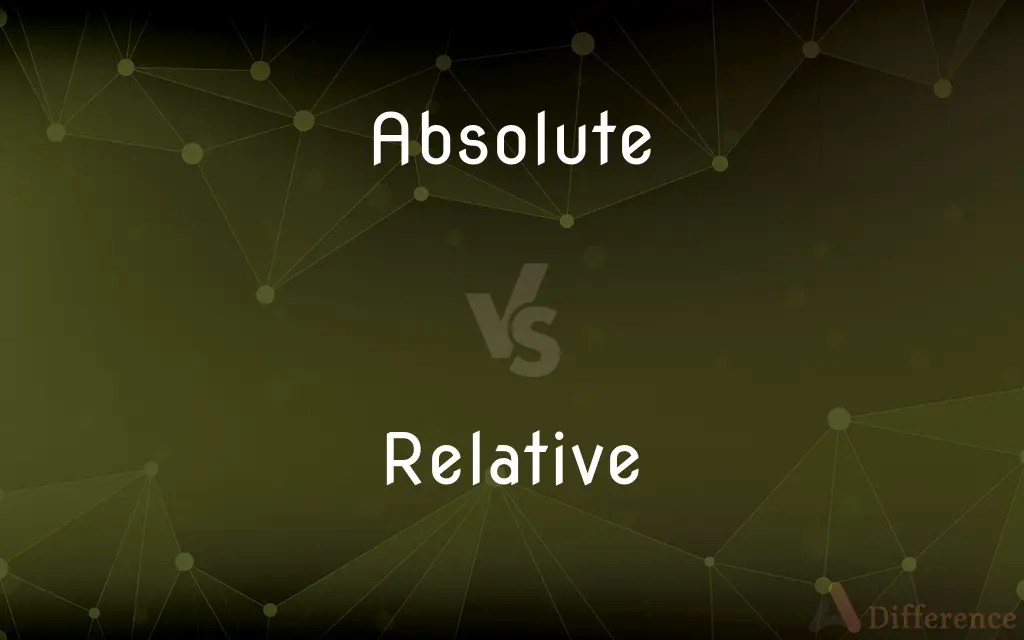 Absolute vs. Relative — What’s the Difference?