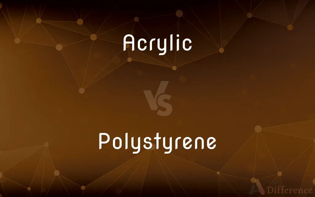 Acrylic vs. Polystyrene — What’s the Difference?
