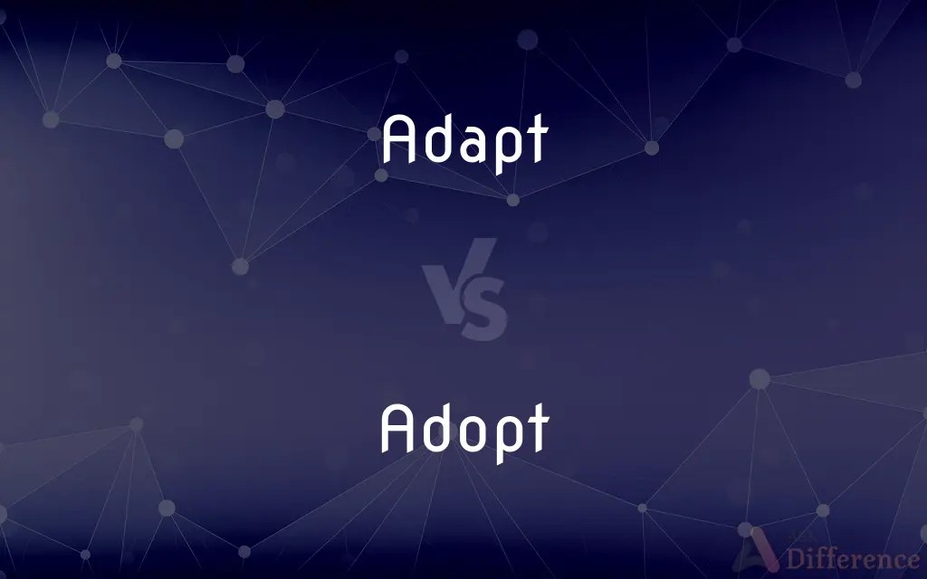 Adapt vs. Adopt — What’s the Difference?