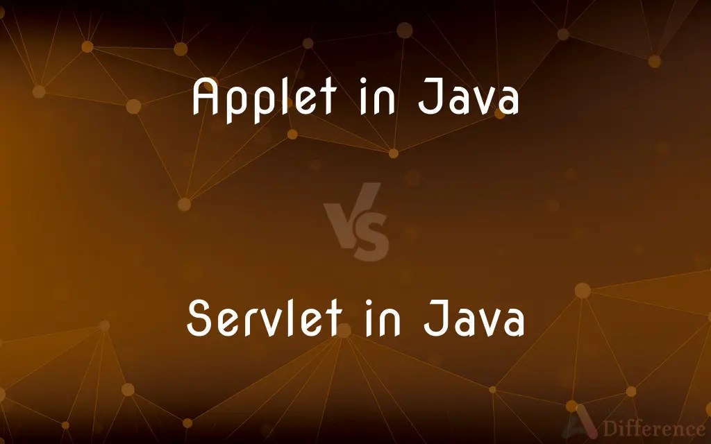 Applet in Java vs. Servlet in Java — What’s the Difference?