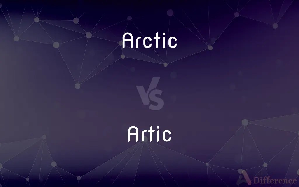 Arctic vs. Artic — What’s the Difference?