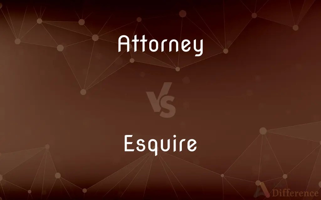 Attorney vs. Esquire — What’s the Difference?