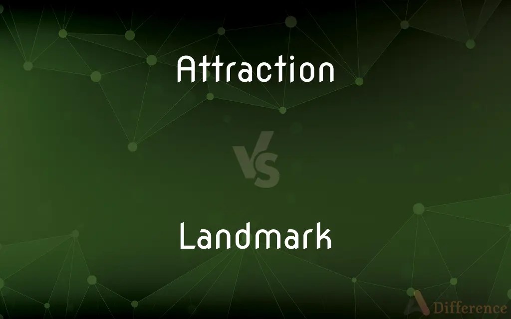 Attraction vs. Landmark — What’s the Difference?