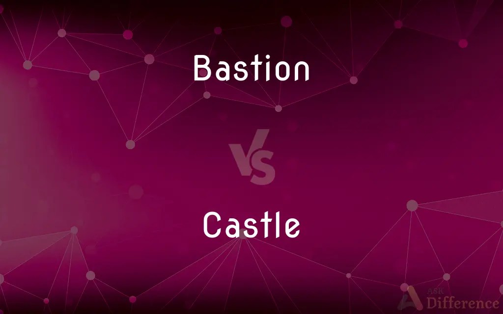 Bastion vs. Castle — What’s the Difference?