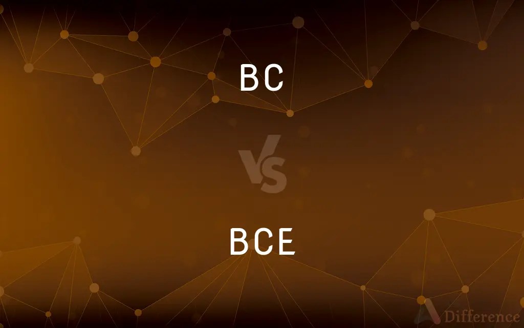 BC vs. BCE — What’s the Difference?