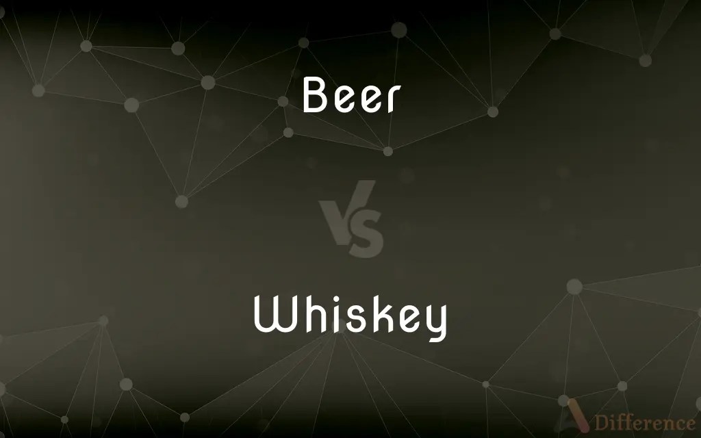 Beer vs. Whiskey — What’s the Difference?