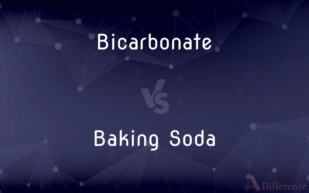 Bicarbonate vs. Baking Soda — What’s the Difference?