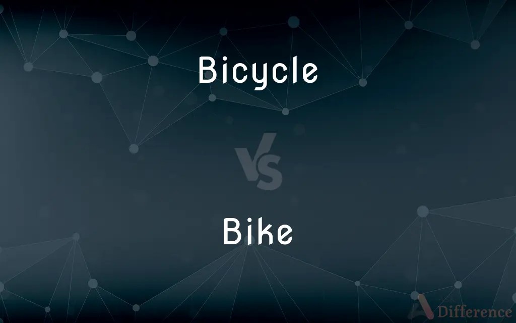 Bicycle vs. Bike — What’s the Difference?