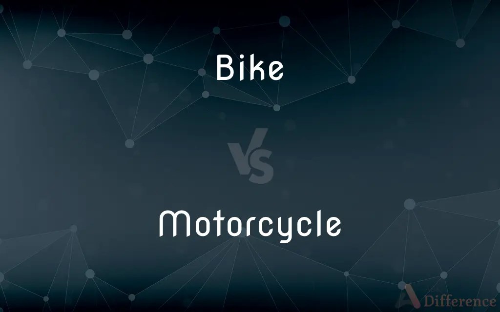 Bike vs. Motorcycle — What’s the Difference?