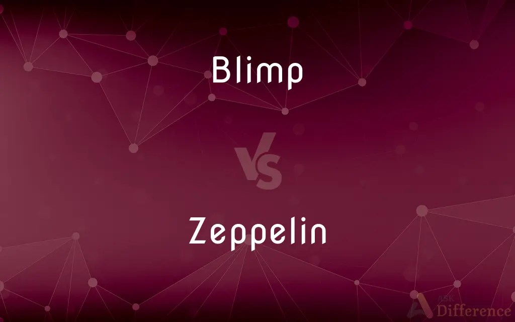 Blimp vs. Zeppelin — What’s the Difference?