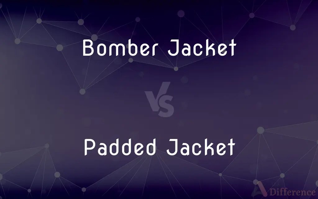 Bomber Jacket vs. Padded Jacket — What’s the Difference?