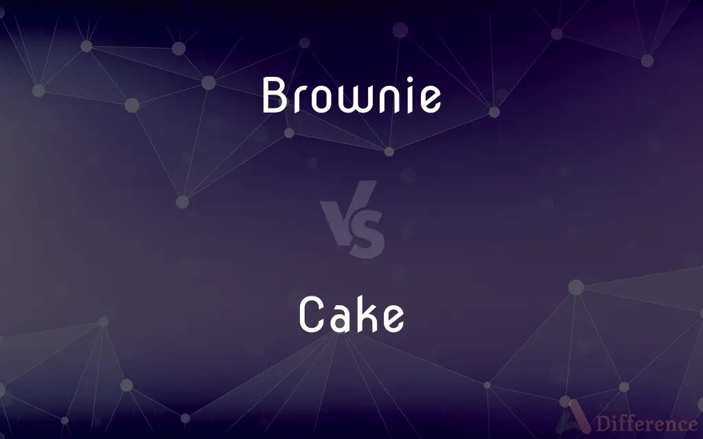 Brownie vs. Cake — What’s the Difference?