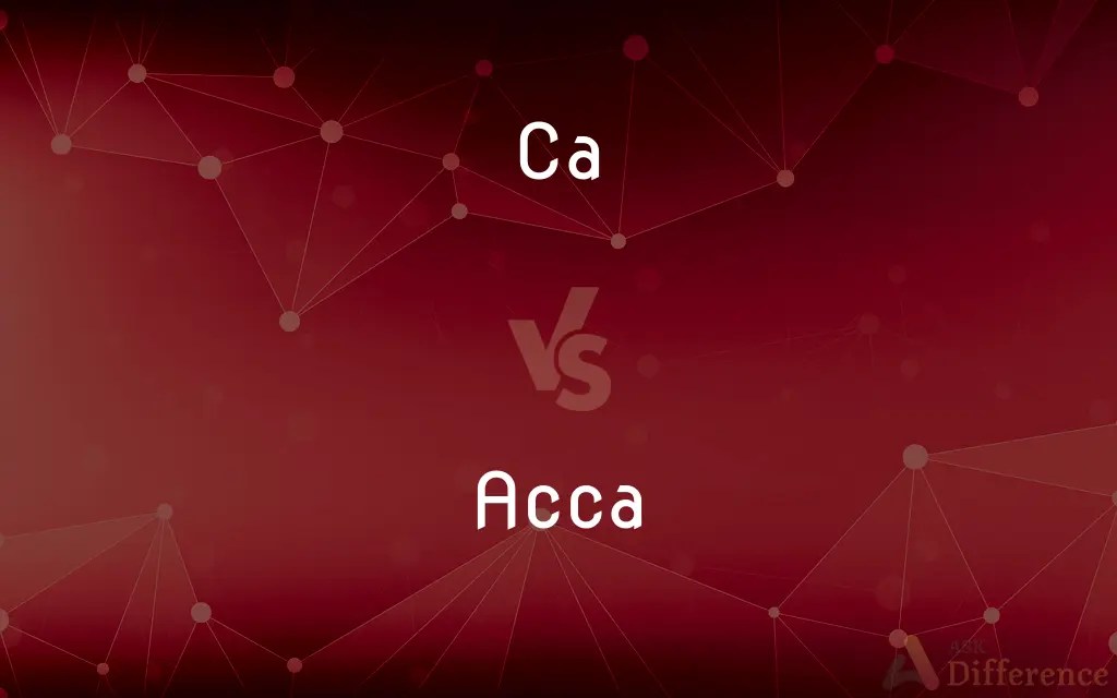 CA vs. ACCA — What’s the Difference?