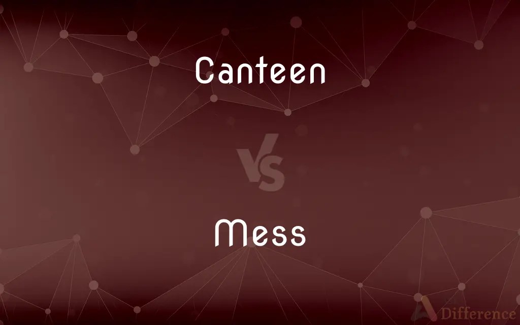 Canteen vs. Mess — What’s the Difference?