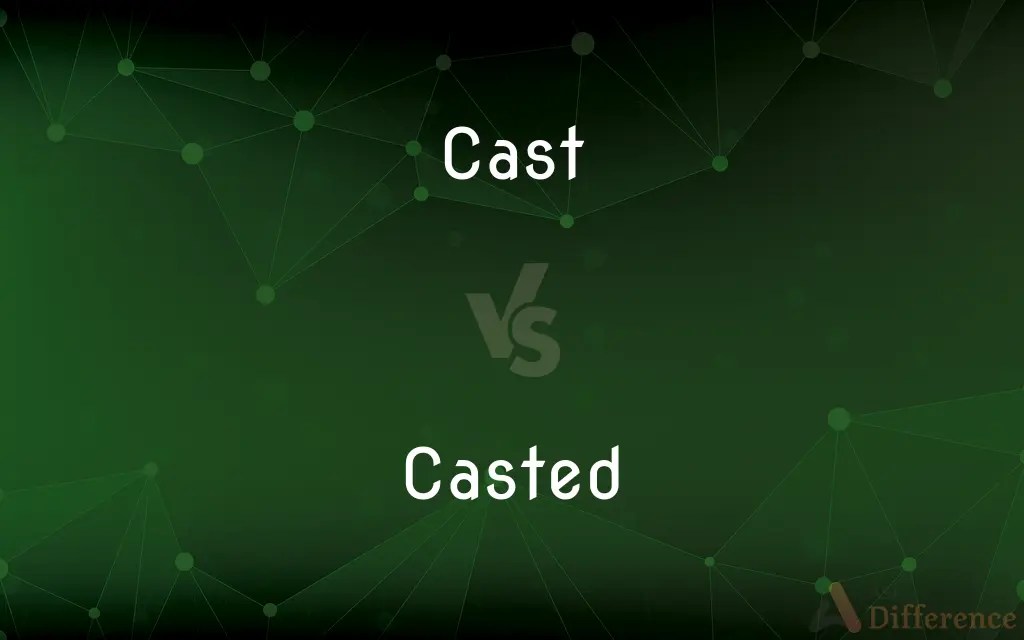 Cast vs. Casted — What’s the Difference?