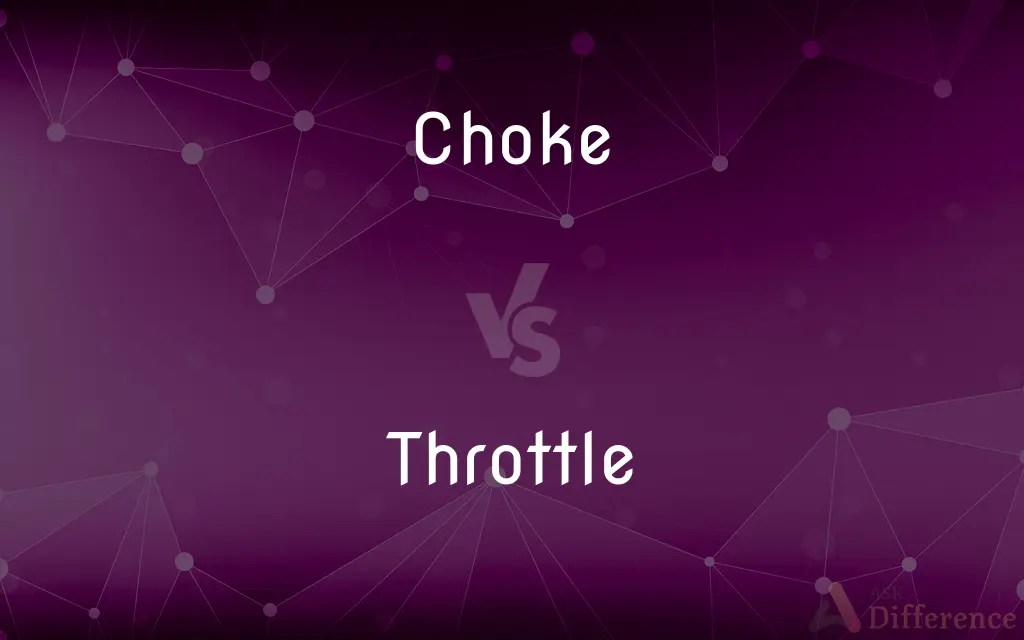 Choke vs. Throttle — What’s the Difference?