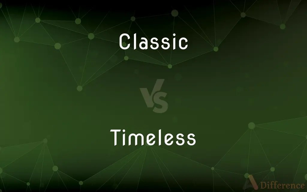 Classic vs. Timeless — What’s the Difference?