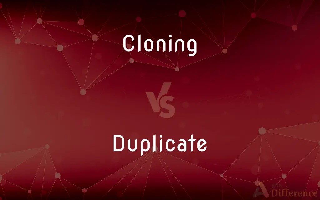 Cloning vs. Duplicate — What’s the Difference?