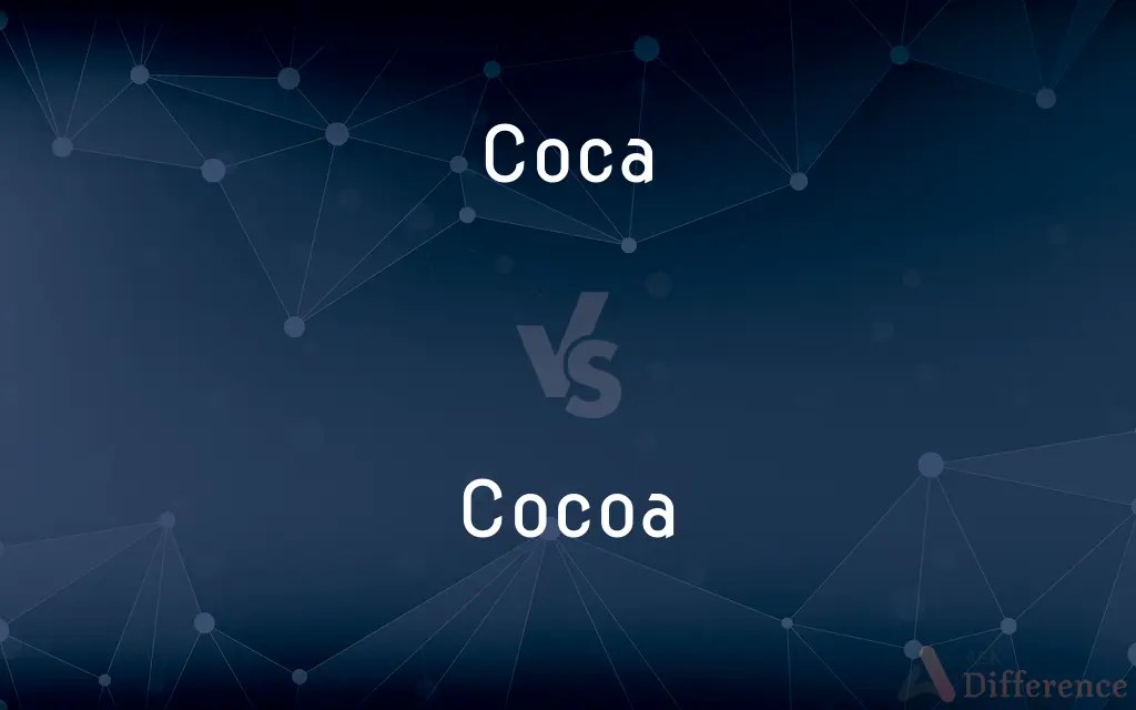 Coca vs. Cocoa — What’s the Difference?