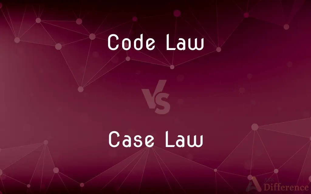 Code Law vs. Case Law — What’s the Difference?