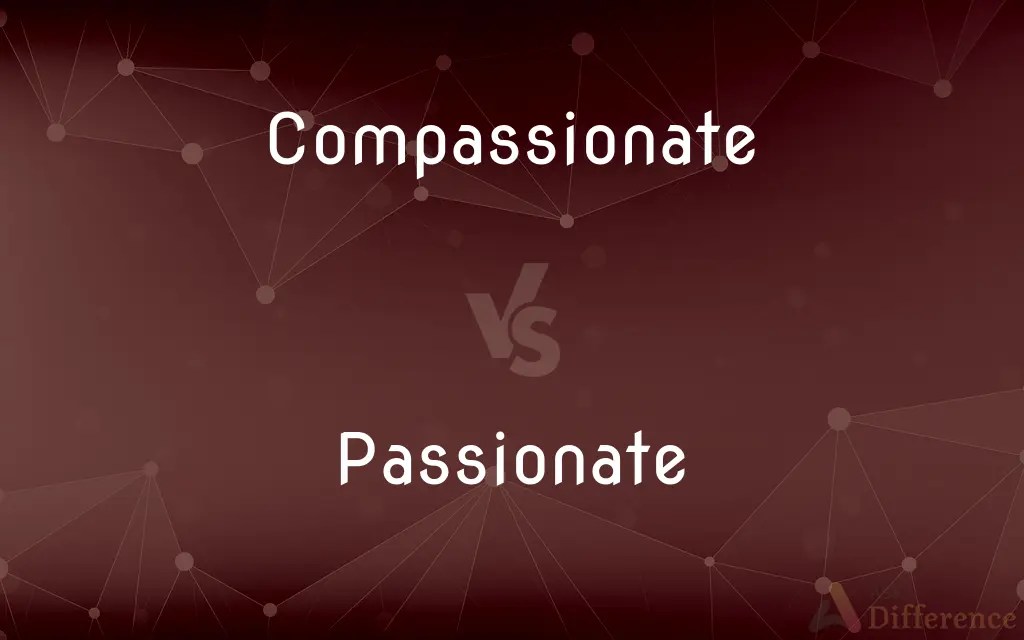 Compassionate vs. Passionate — What’s the Difference?