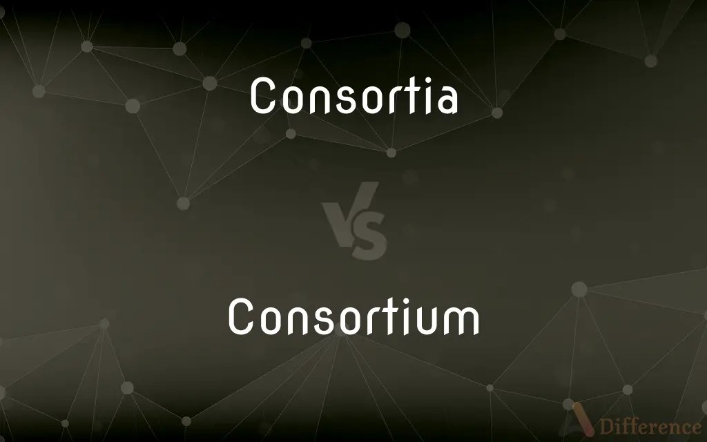 Consortia vs. Consortium — What’s the Difference?