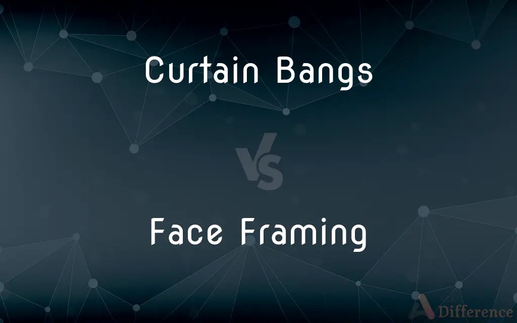 Curtain Bangs vs. Face Framing — What’s the Difference?