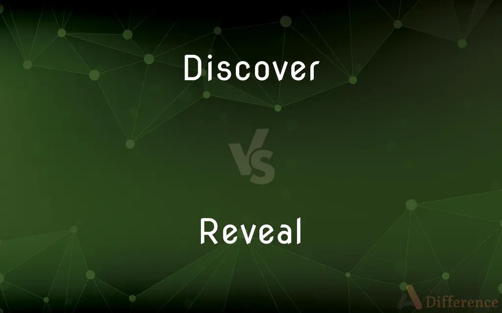 Discover vs. Reveal — What’s the Difference?