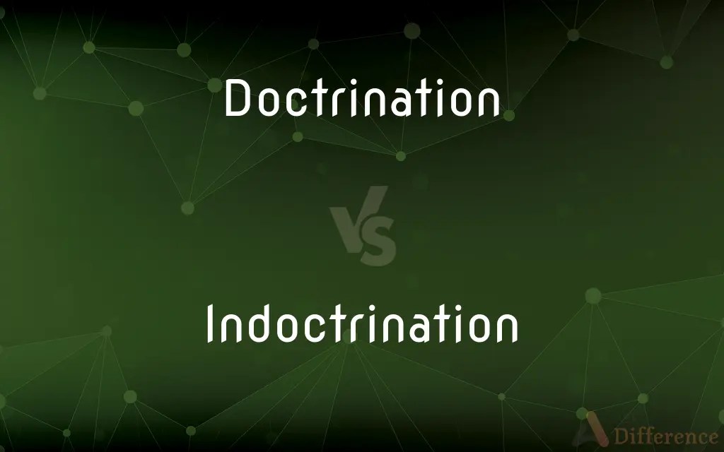 Doctrination vs. Indoctrination — Which is Correct Spelling?