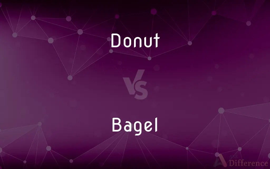Donut vs. Bagel — What’s the Difference?