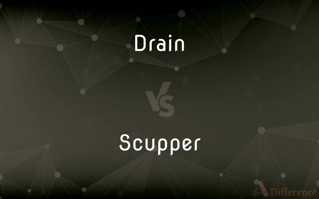 Drain vs. Scupper — What’s the Difference?