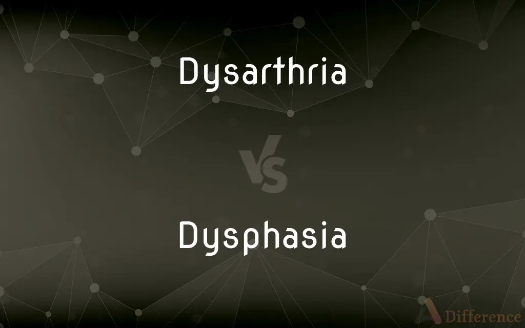 Dysarthria vs. Dysphasia — What’s the Difference?