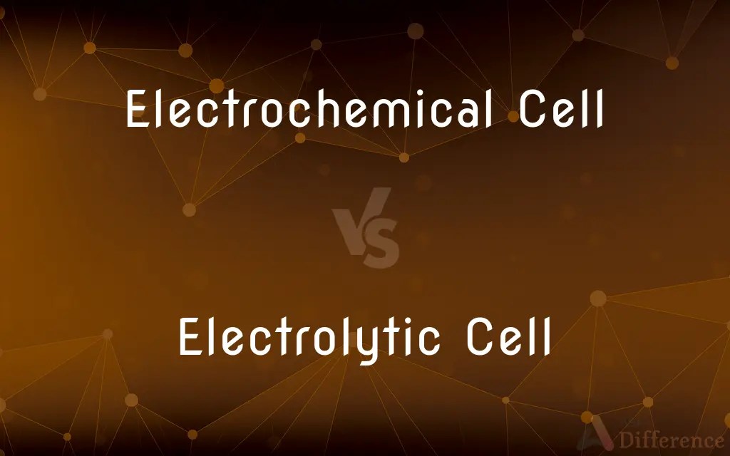 Electrochemical Cell vs. Electrolytic Cell — What’s the Difference?