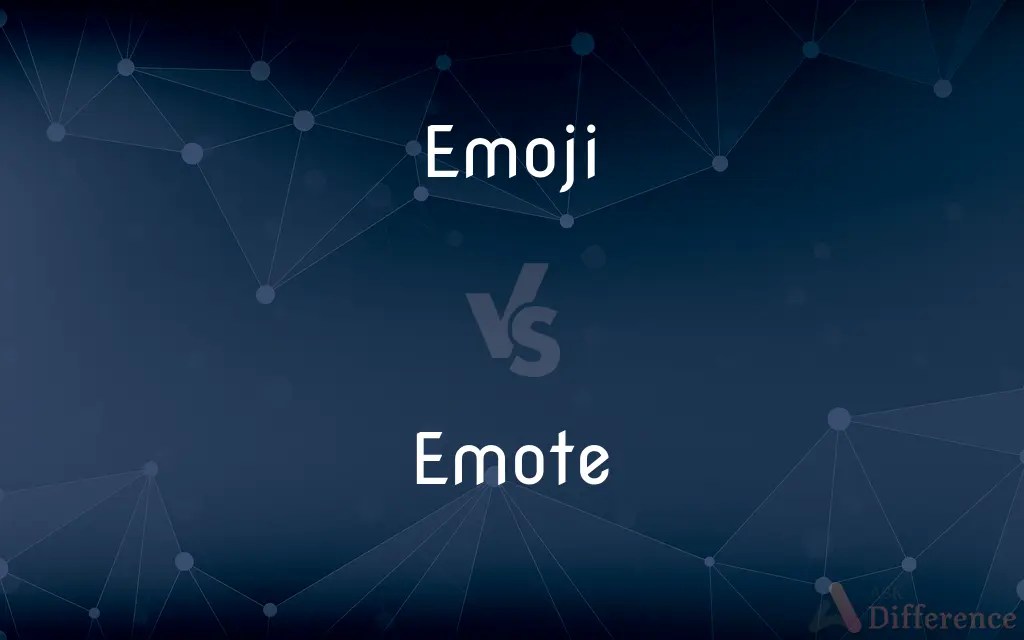 Emoji vs. Emote — What’s the Difference?