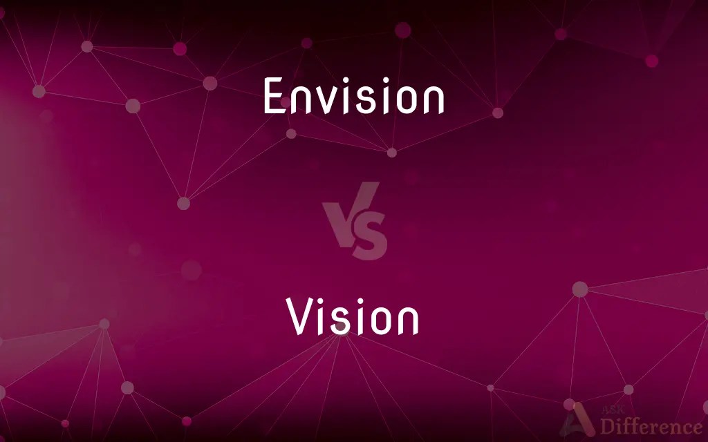 Envision vs. Vision — What’s the Difference?