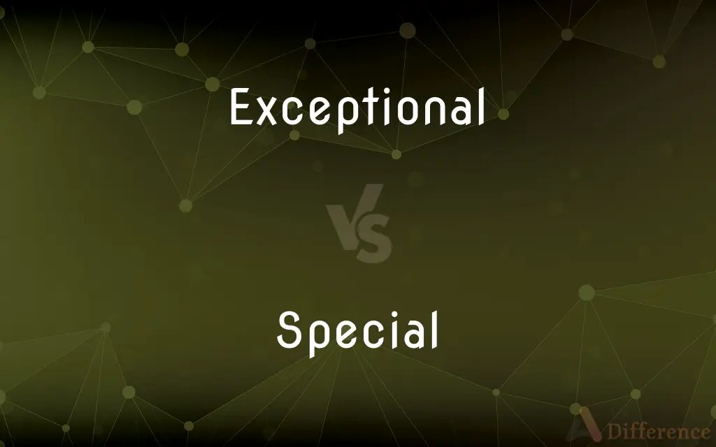 Exceptional vs. Special — What’s the Difference?