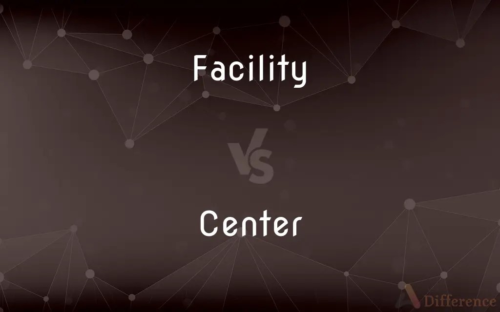 Facility vs. Center — What’s the Difference?