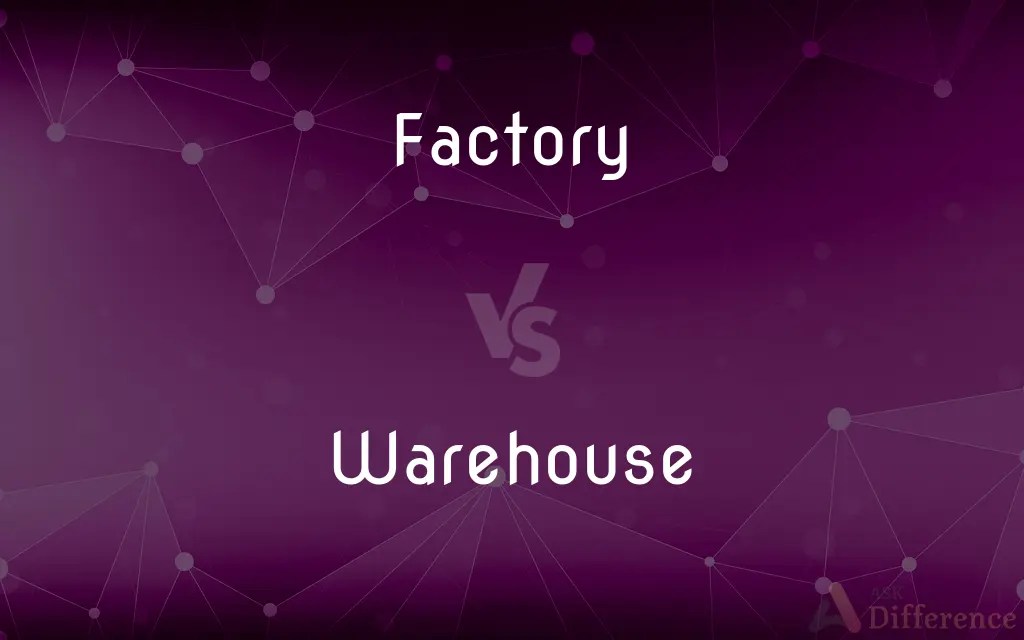 Factory vs. Warehouse — What’s the Difference?